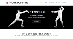 Desktop Screenshot of goldmedalsystems.com